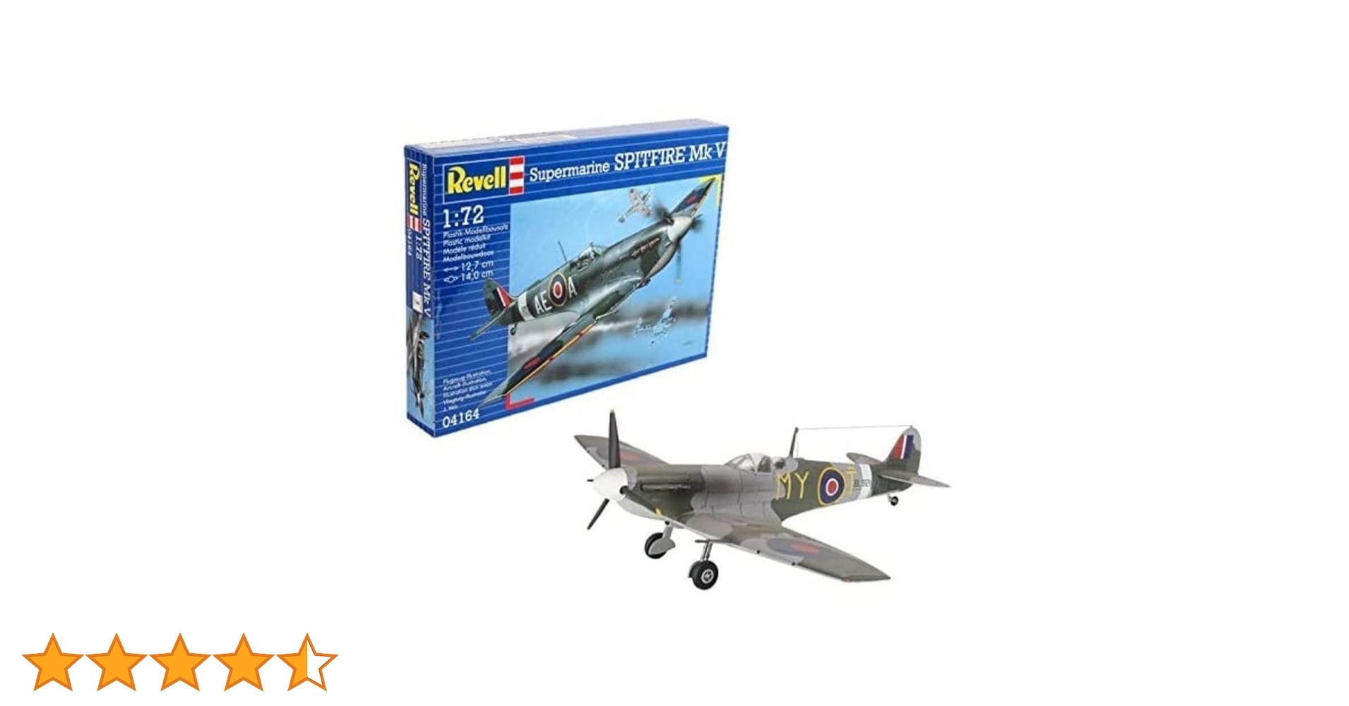 (未使用･未開封品)　ドイツレベル 1/72 イギリス空軍 スピットファイア MK.IIa プラモデル 03953 0pbj0lf Amazon | ドイツレベル(Revell) 1/72 イギリス空軍